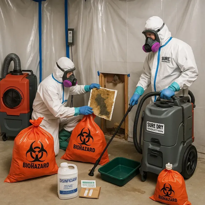 Contaminated Water Handling Protocols process in Spring Grove, IL