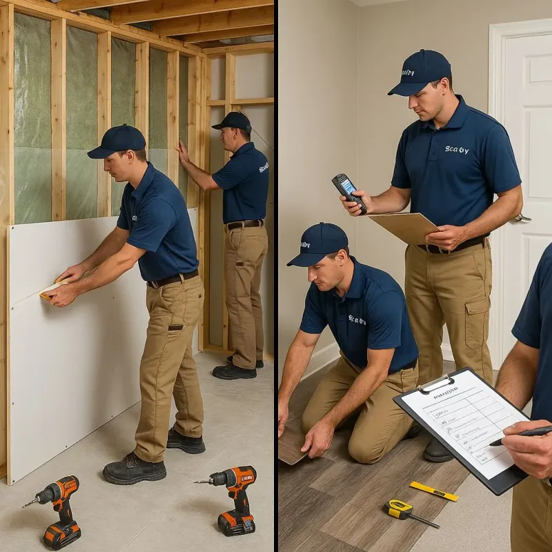 Repairs and Reconstruction process in Spring Grove, IL