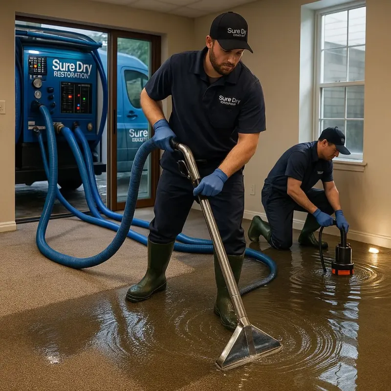 Water Extraction and Removal process in Spring Grove, IL